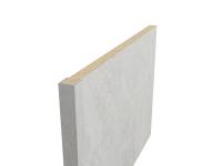 Планка для стен. пан. торцевая П-обр. 4 мм Королевский опал светлый глянец 30