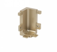 Угол внутренний L-образный к профилю Gola, браш золото, AKS