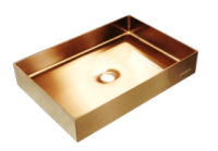 Мойка 9812 SINGULAR  550мм золото