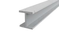 Планка для стен. пан. соединит. Н-обр. 4 мм Мрамор Марквина белый глянец20