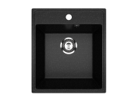 Мойка врезная 425485мм Черный оникс