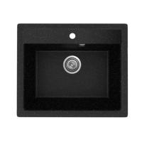 Мойка врезная 565х495 Черный оникс